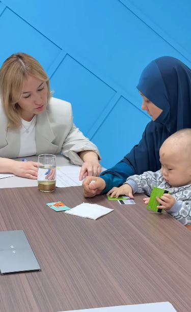 A meeting of mothers with many children with the deputy akim of Almaly district was held at the Family Support Center