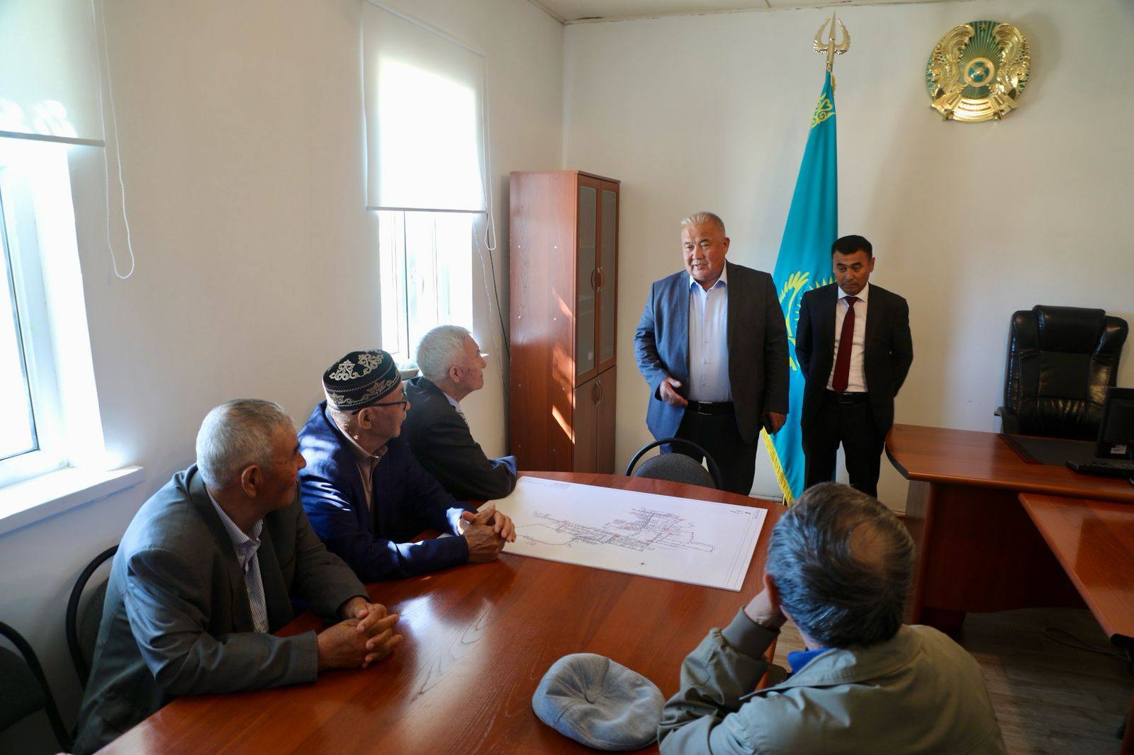 Аудан әкімі Шижаға ауылында тұрғындарымен кездесті