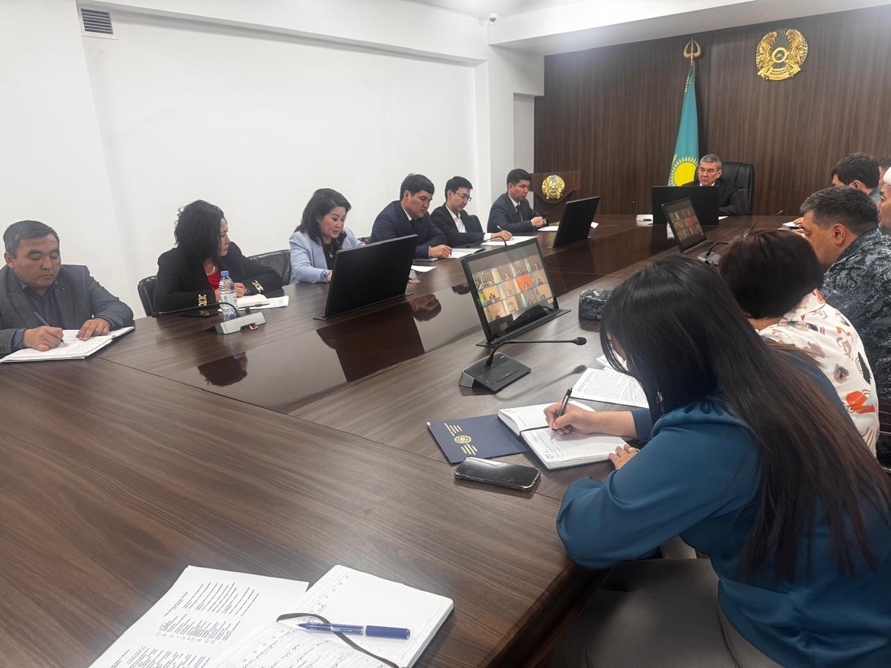 Таразда облыстық терроризмге қарсы комиссияның  жұмыс тобының отырысы өтті