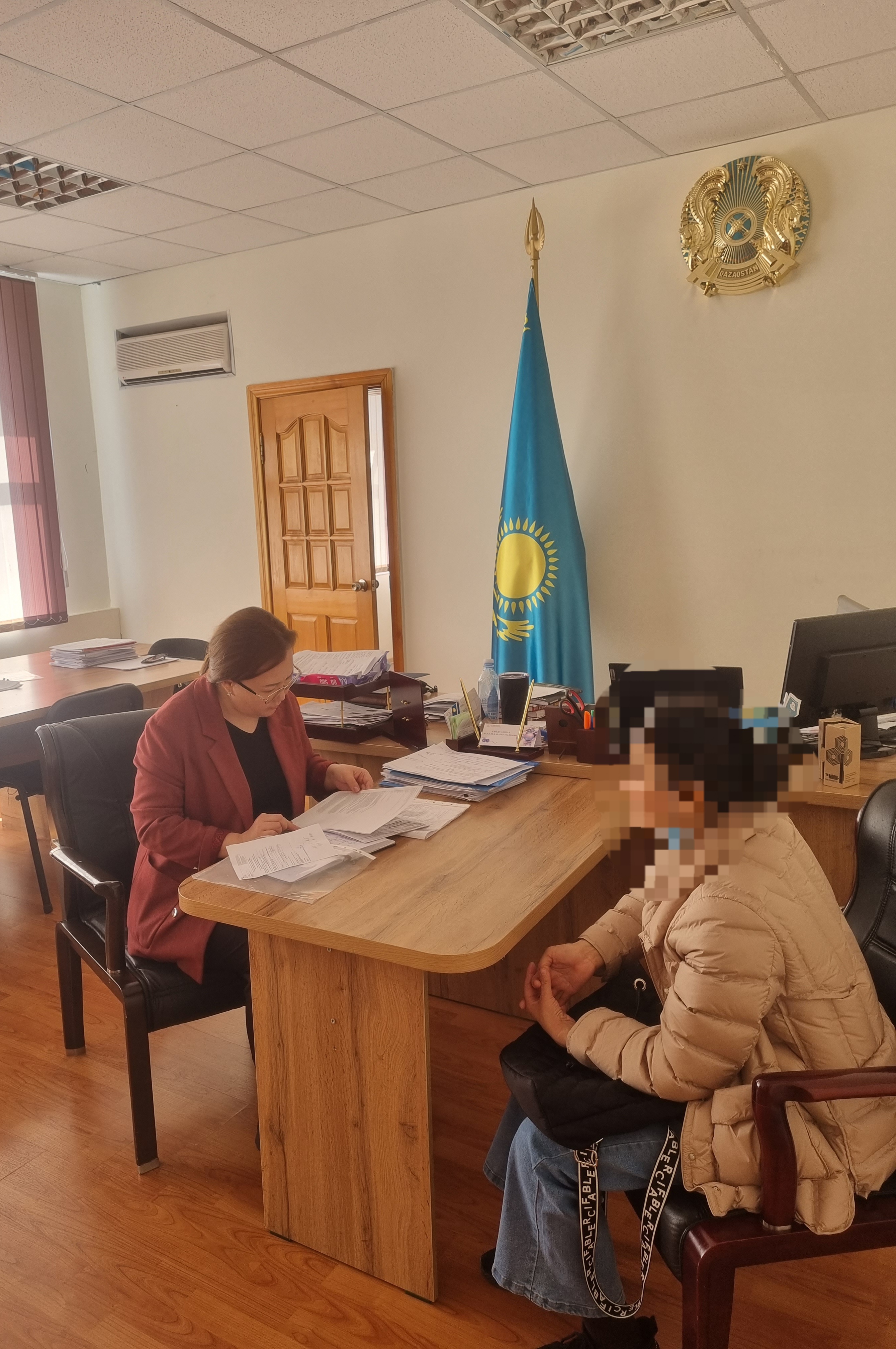 Азаматтарды жеке қабылдау жүзеге асырылды