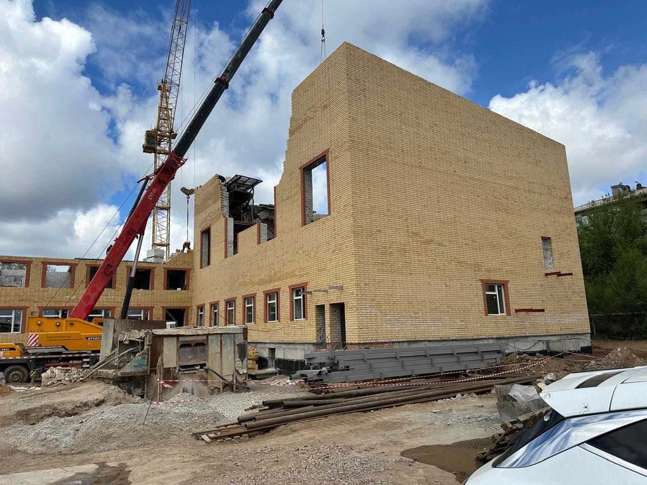 A new specialized lyceum school No. 8 for gifted children is being built in Uralsk.