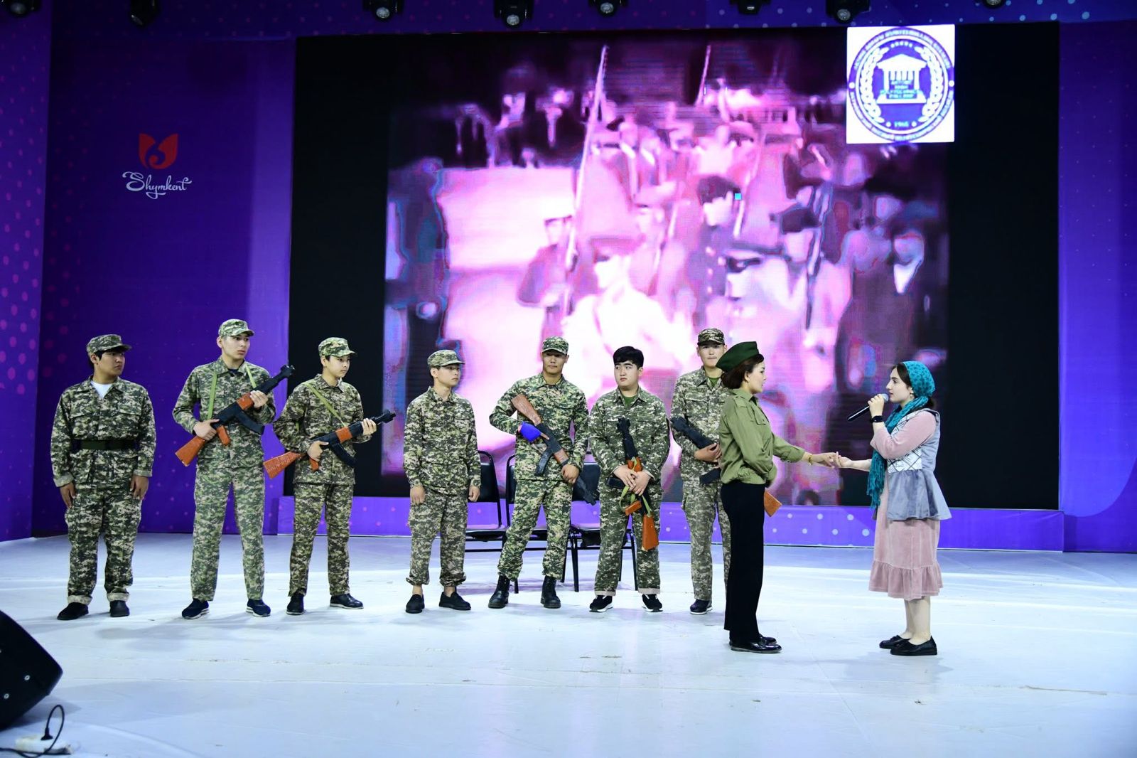 ШЫМКЕНТ: БАТЫРЛАРДЫҢ БАТЫЛДЫҒЫ ҰЛЫҚТАЛДЫ