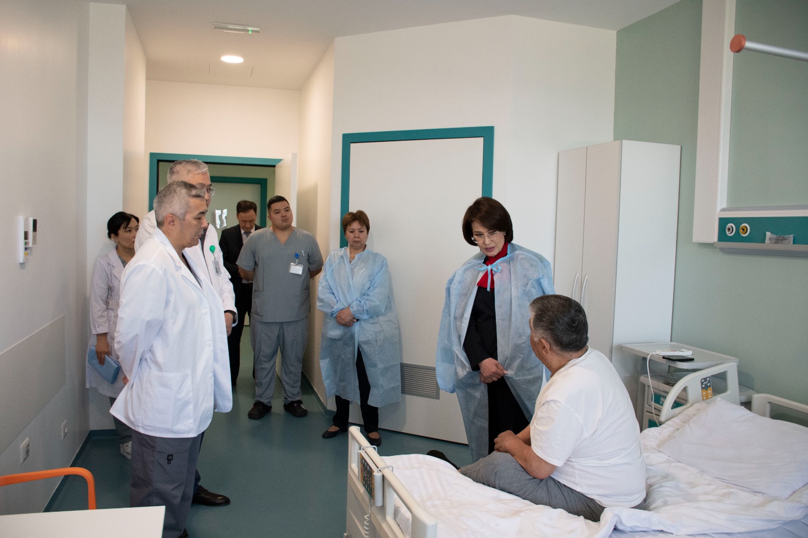 ҰЛТТЫҚ ШҰҒЫЛ МЕДИЦИНАНЫ ҮЙЛЕСТІРУ ОРТАЛЫҒЫ КЛИНИКАСЫНЫҢ БАЗАСЫНДА ЖҮРЕК ЫРҒАҒЫ ОРТАЛЫҒЫ ПАЦИЕНТТЕРДІ ҚАБЫЛДАЙ БАСТАДЫ