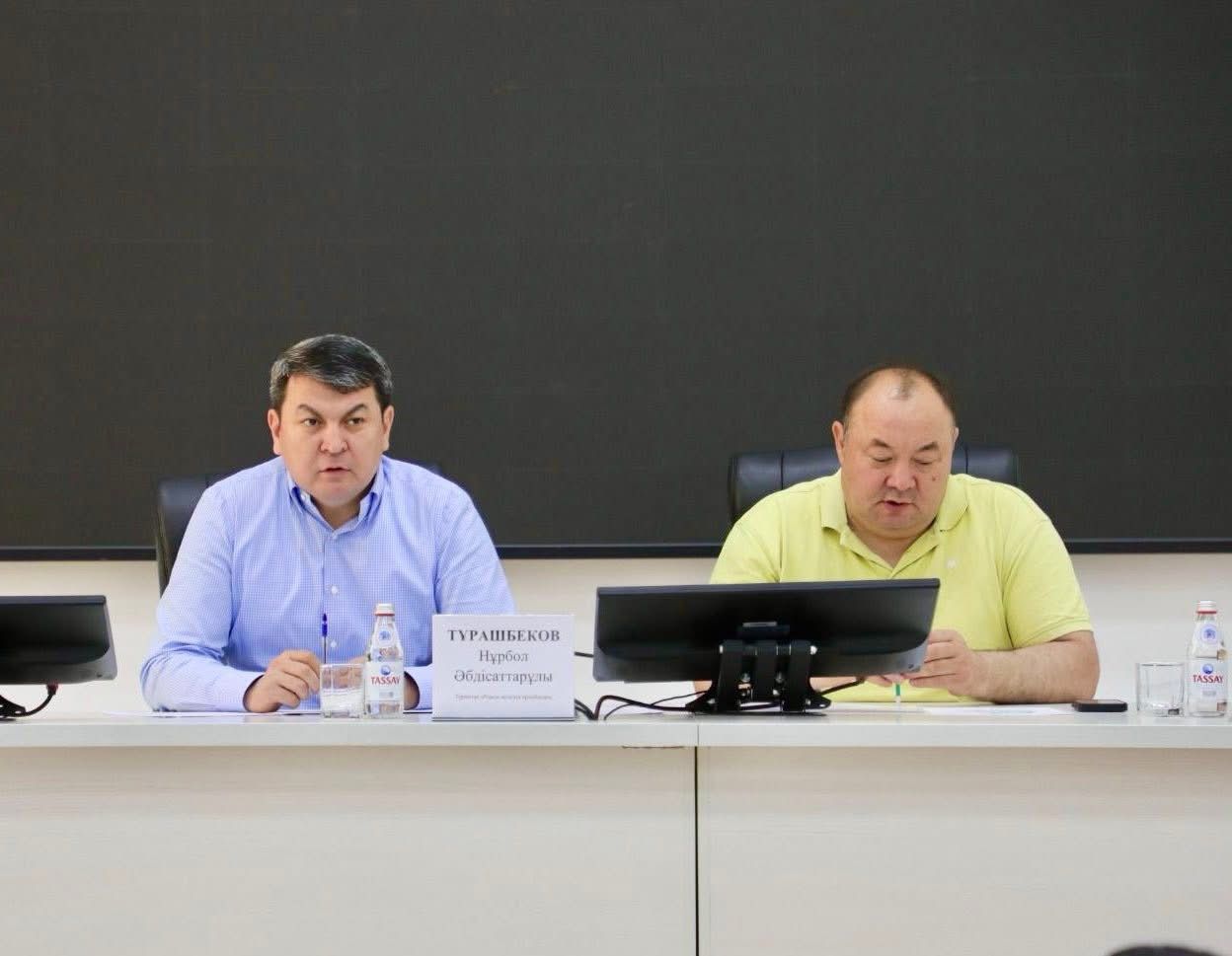 САРЫАҒАШ:КЕЗЕКТІ ШТАБ ОТЫРЫСЫНДА ӨЗЕКТІ МӘСЕЛЕЛЕР САРАЛАНДЫ