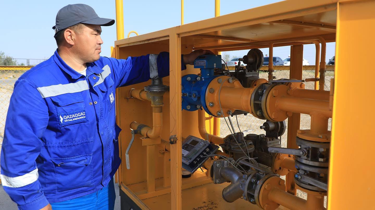 АРЫСТАҒЫ БАЙЫРҚҰМ АУЫЛЫНА ТАБИҒИ ГАЗ БЕРІЛДІ