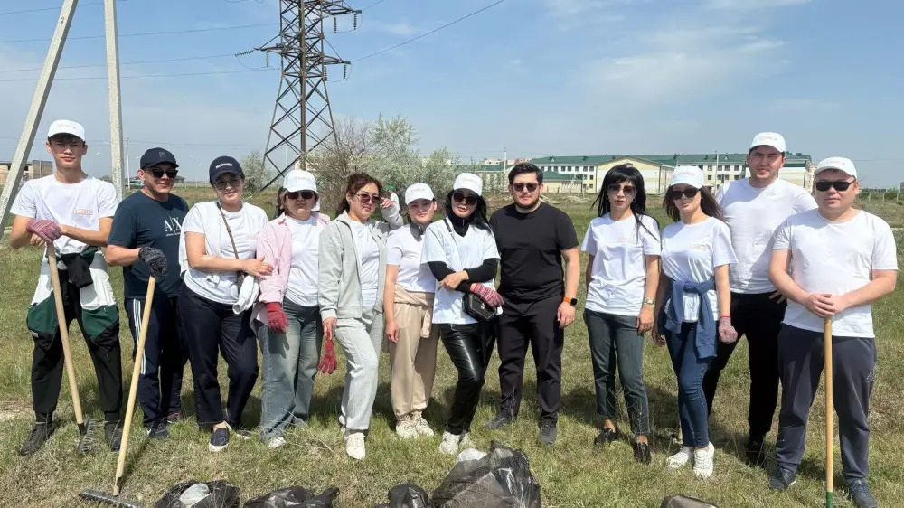 «Таңғы тазалық қозғалысы»: Жамбылда жаңа күн – бес күннен бері жаңа әдетпен басталуда!
