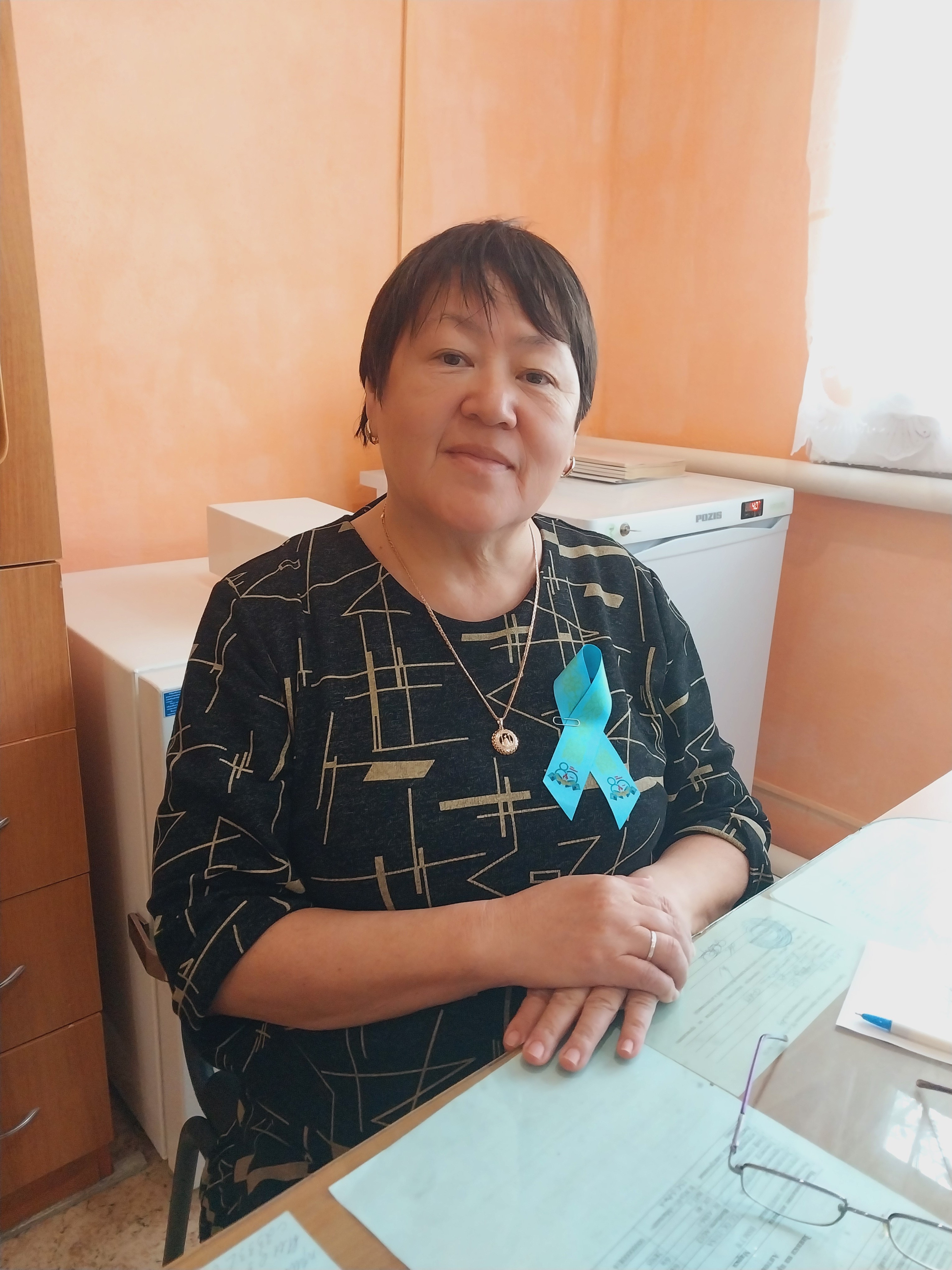 "Жеңіс лентасы" патриоттық лентасын тарату акциясына қатысу