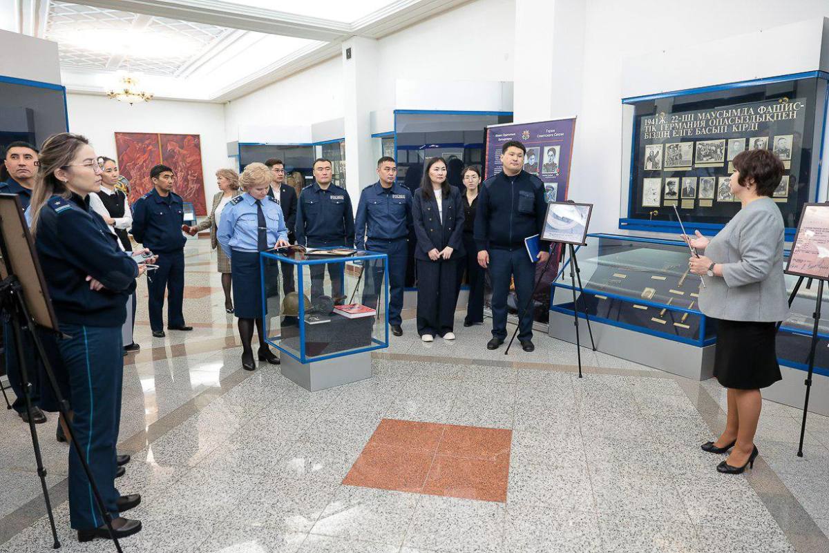 ІІМ музейінде Ұлы Жеңістің 80 жылдығына арналған тағылымды іс-шара өтті