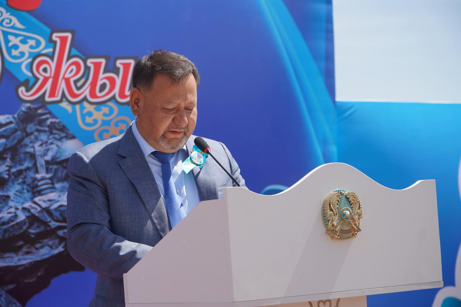 БӘЙДІБЕК: ОТАН ҚОРҒАУШЫЛАР КҮНІ МЕН ҰЛЫ ЖЕҢІСТІҢ 80 ЖЫЛДЫҒЫНА АРНАЛҒАН МЕРЕКЕЛІК ІС-ШАРА ӨТТІ