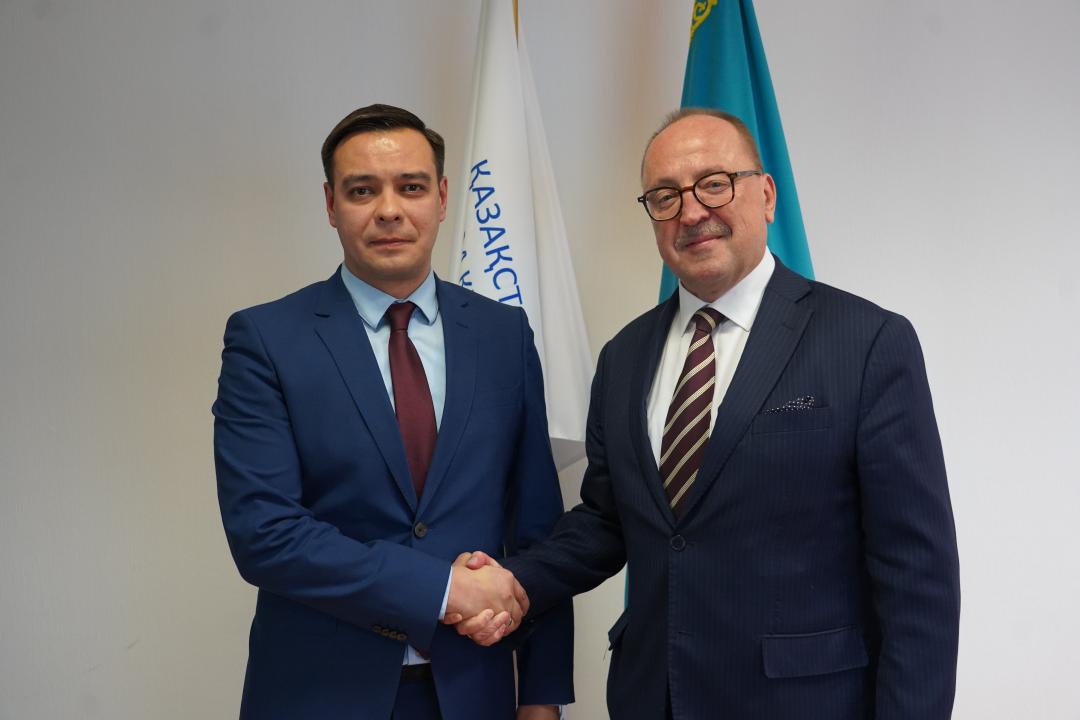 Омбудсмен Артур Ластаев ЕКПА баяндамашысы Жолт Неметпен кездесті