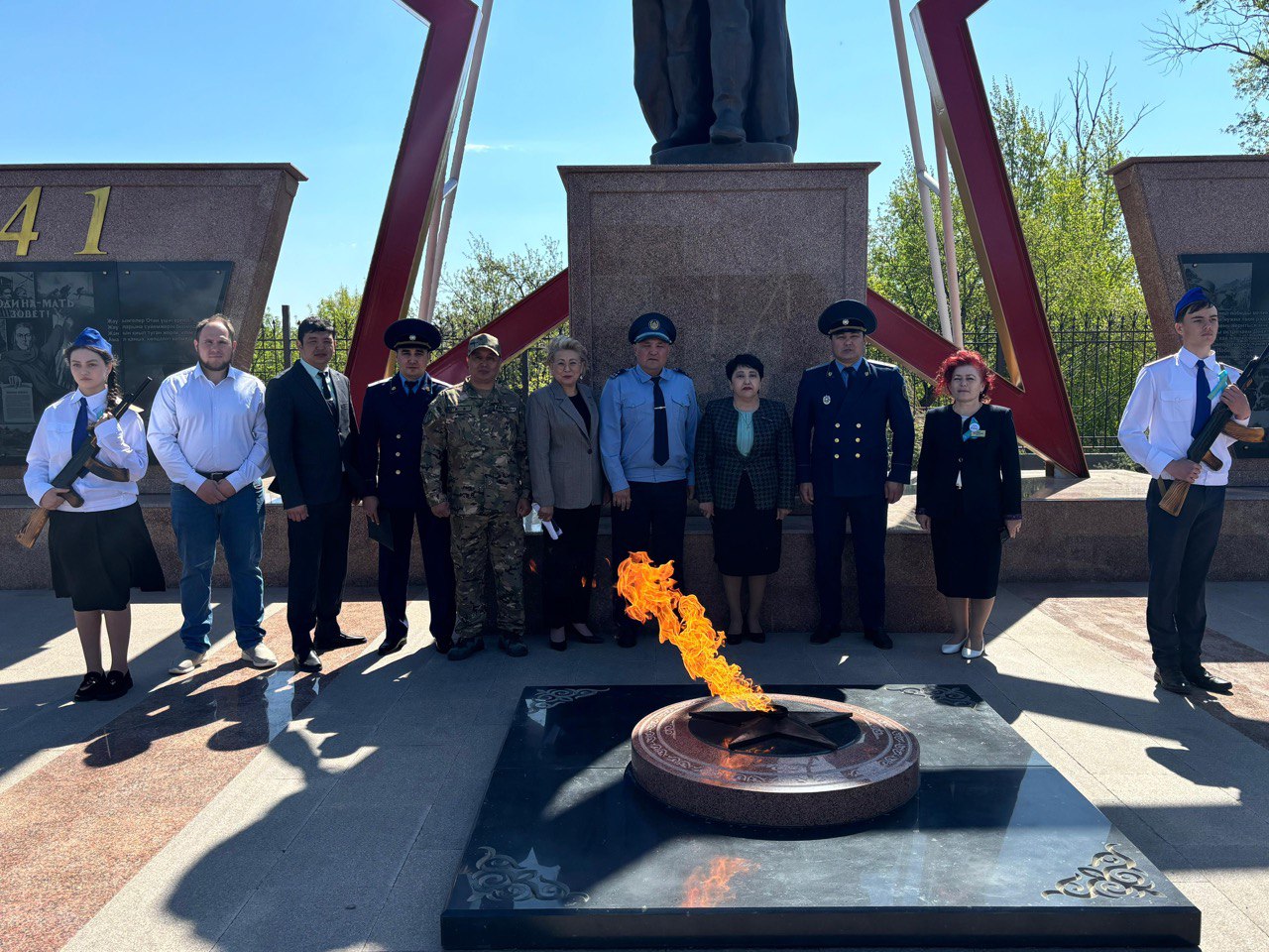 Сандықтау ауданында “Жас ұрпақ” акциясы аясында Кеңес Одағының Батыры Н.И.Колбасовтың Кубогына арналған жарысттар өтті