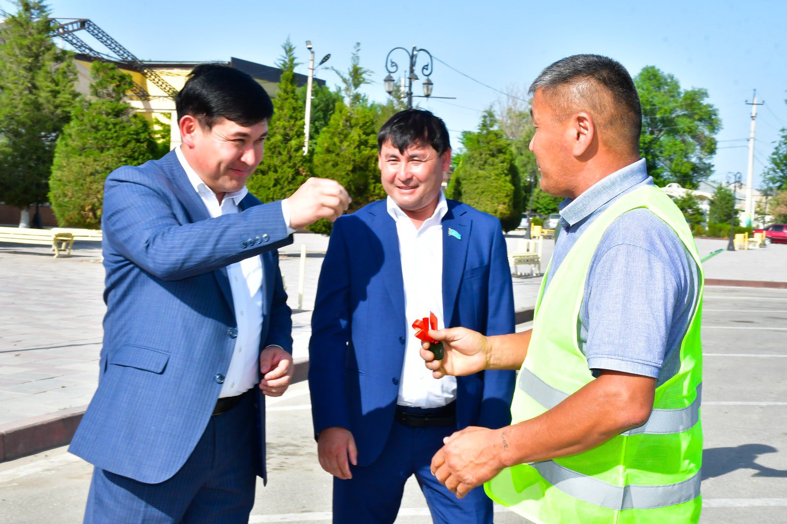 АУДАН КӨЛЕМІНДЕ ҚОҒАМДЫҚ КӨЛІКТЕР ЖАҢАРТЫЛДЫ