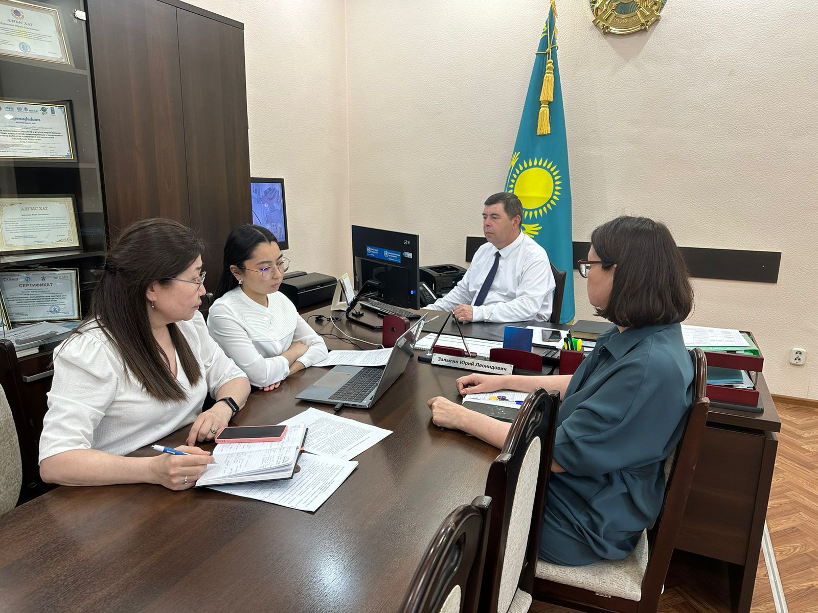 2025 жылдың 1 тоқсанындағы иммунопрофилактиканың проблемалық мәселелері бойынша облыстың өңірлік штабының отырысы өтті