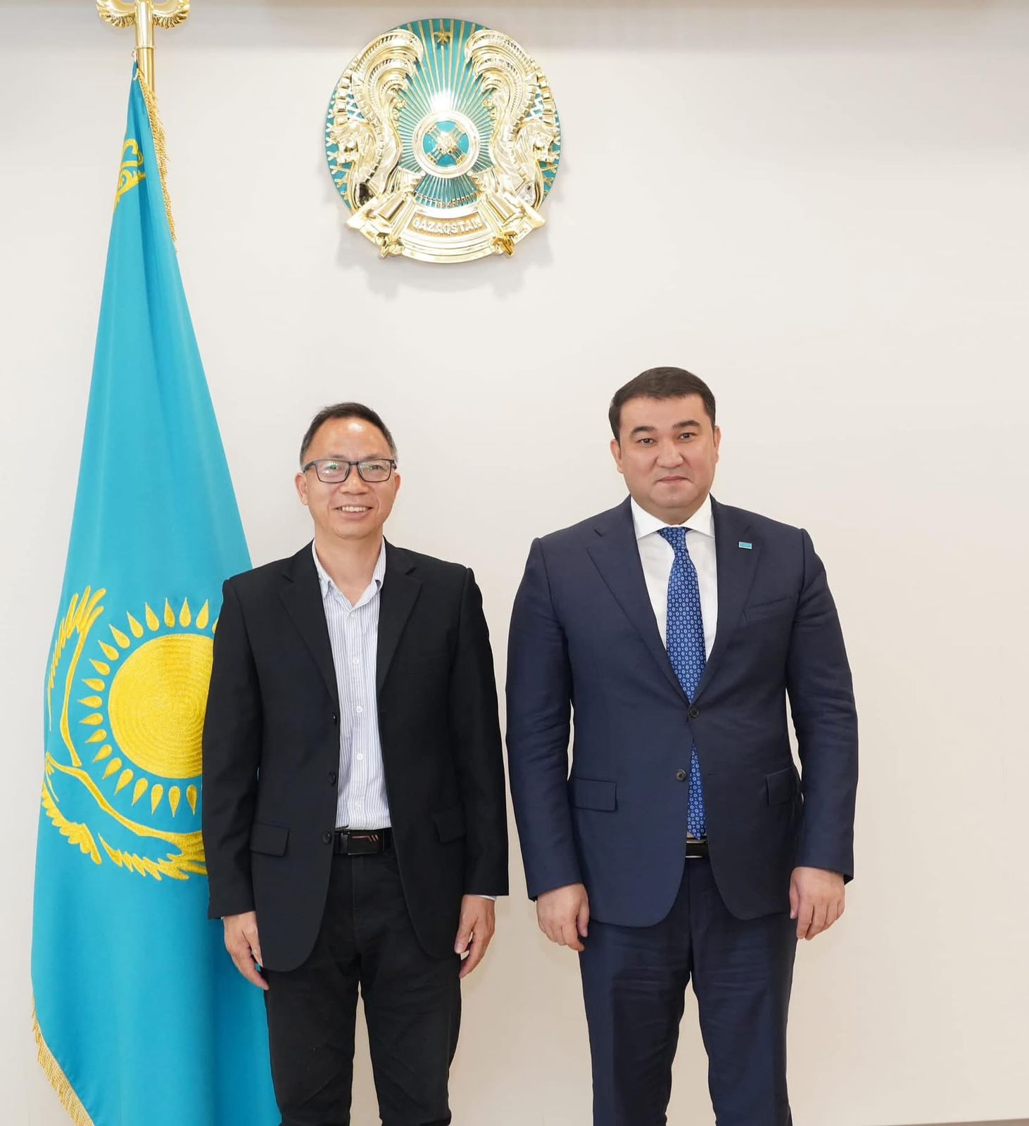 НҰРАЛХАН КӨШЕРОВ ҚҰРЫЛЫС САЛАСЫНДАҒЫ ИНВЕСТОРМЕН КЕЛІССӨЗ ЖҮРГІЗДІ