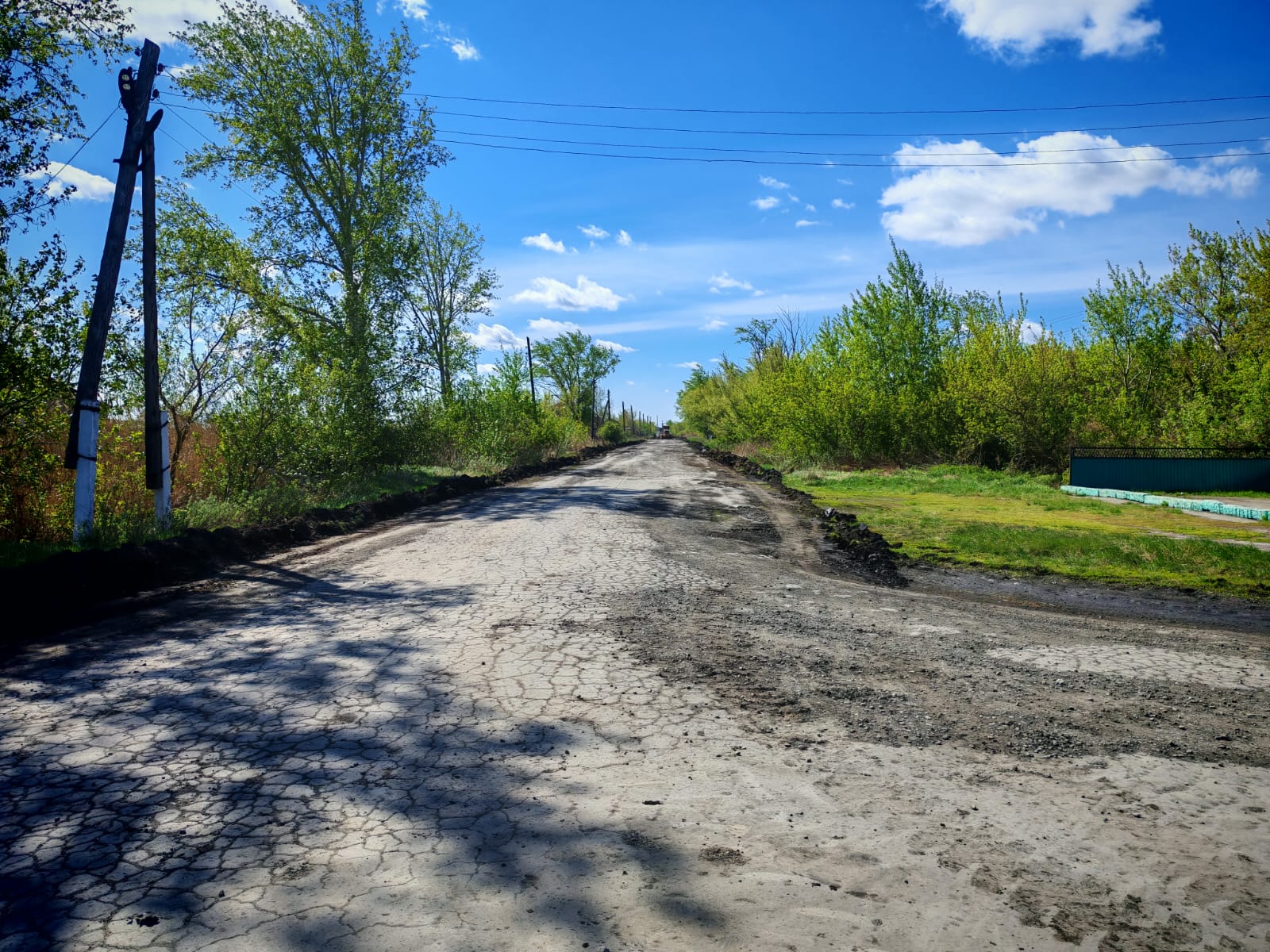Жақсылыққа бастар жол: Веселый  Подол ауылында жаңарту жұмыстары басталды