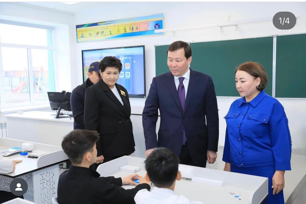 Ақжар ауылында жаңа мектеп ашылды