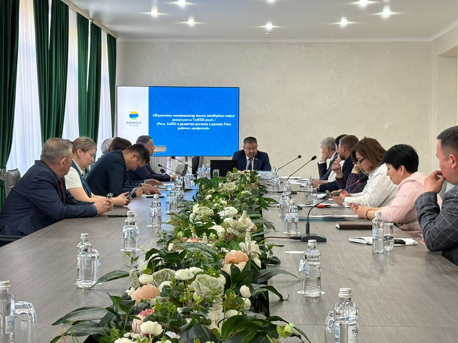 Ақмола облысының дамуындағы техникалық және кәсіптік білім беру жүйесінің рөлі талқыланды