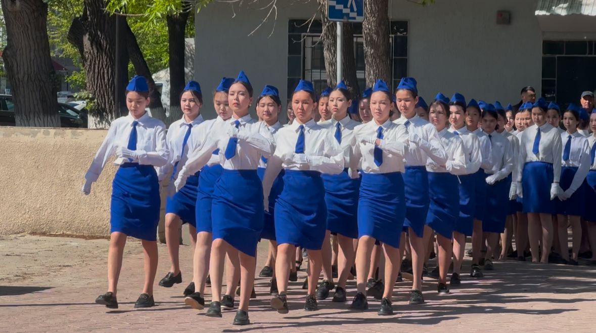 "ҚЫРАҒЫ ҚАНАТТЫ ҚЫЗ". Патриотическая акция в честь Хиуаз Доспановой