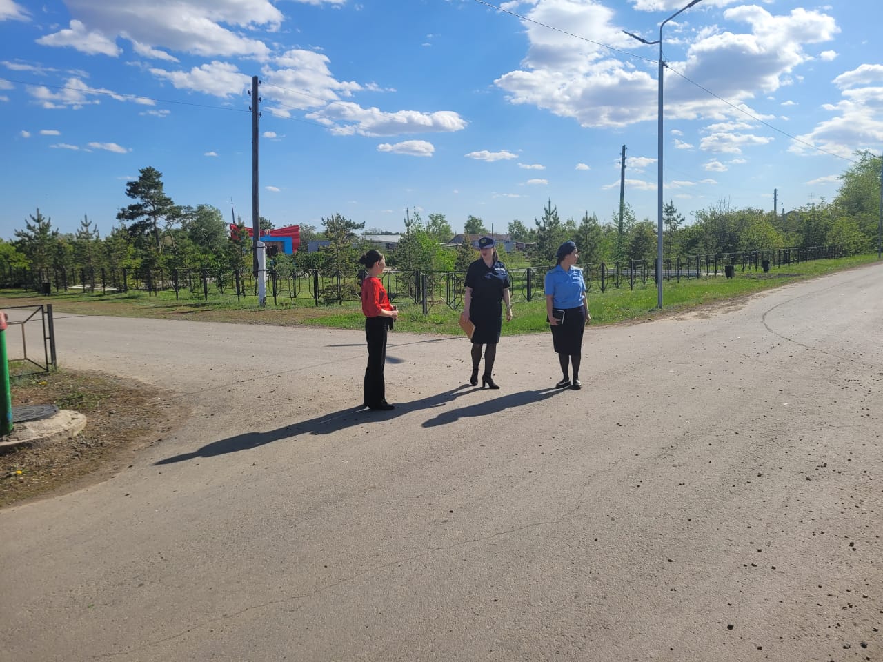 Зеленое ауылында көше-жол желісіне зерттеу жүргізу туралы