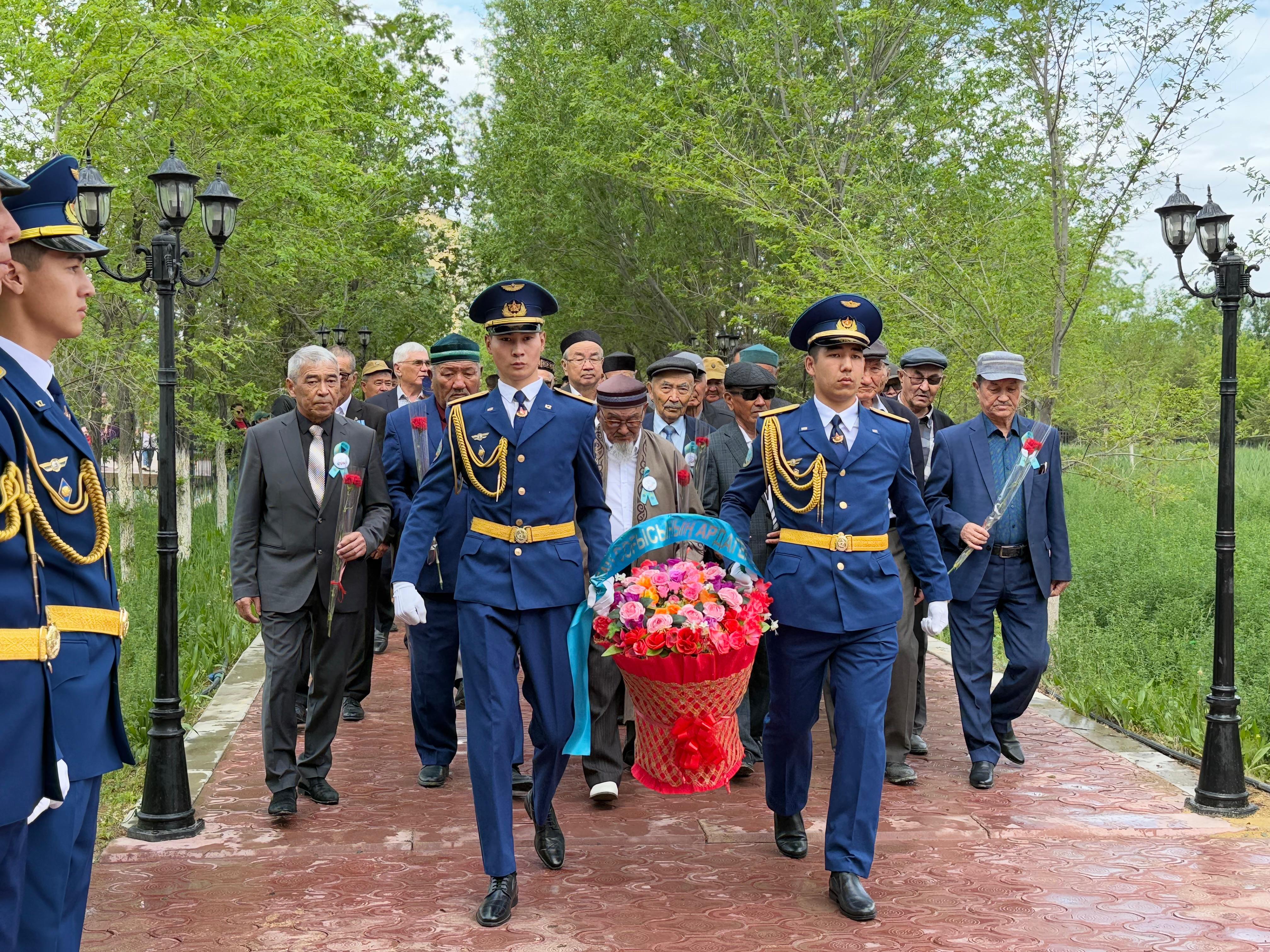 Бейнеуде майдангерлердің ұрпақтары жауынгер аталарын еске алды