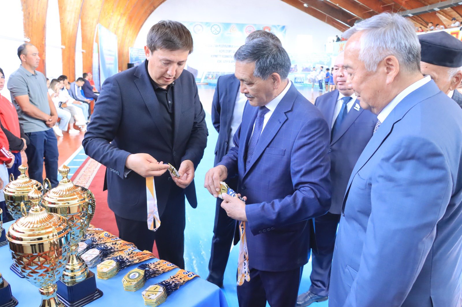 Дзюдодан Республикалық турнирдің ашылу салтанаты өтті