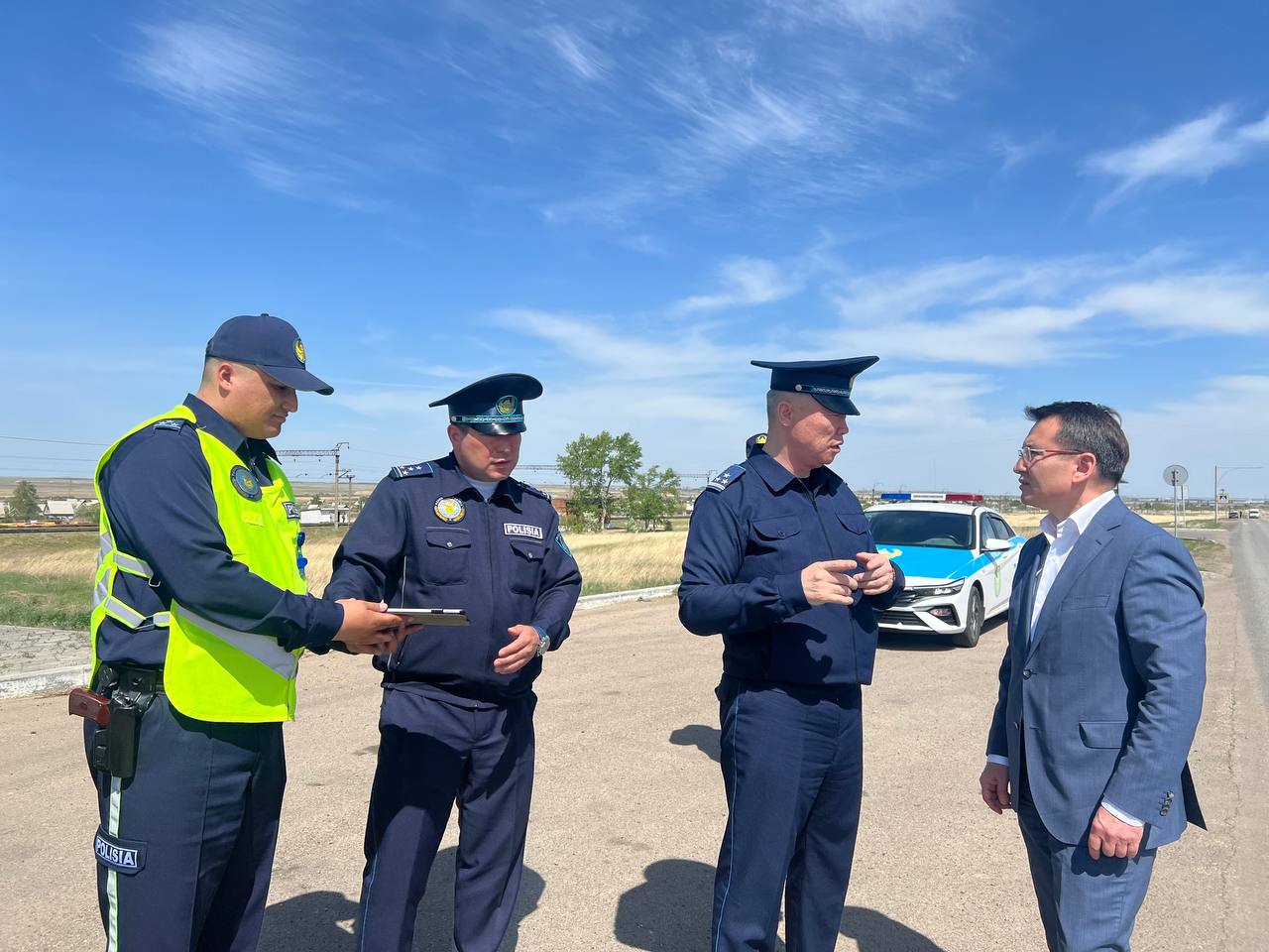 6 мамыр күні қала әкімі, қалалық мәслихат төрағасы, полиция басқармасының бастығы және БАҚ өкілдерінің қатысуымен көшпелі жұмыс кеңесі өтті.