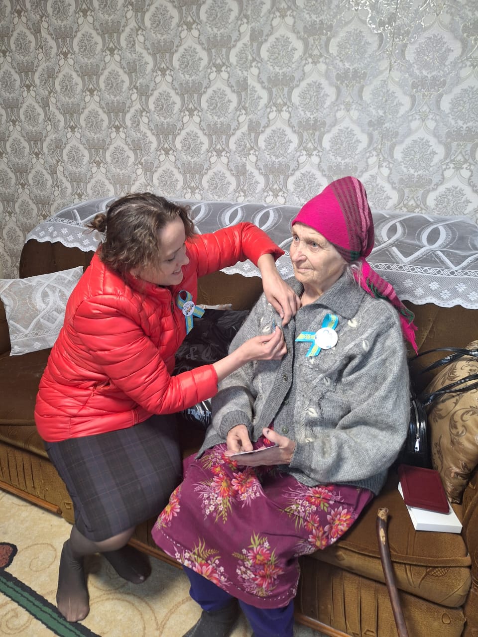 Тыл еңбеккерімен кездесу