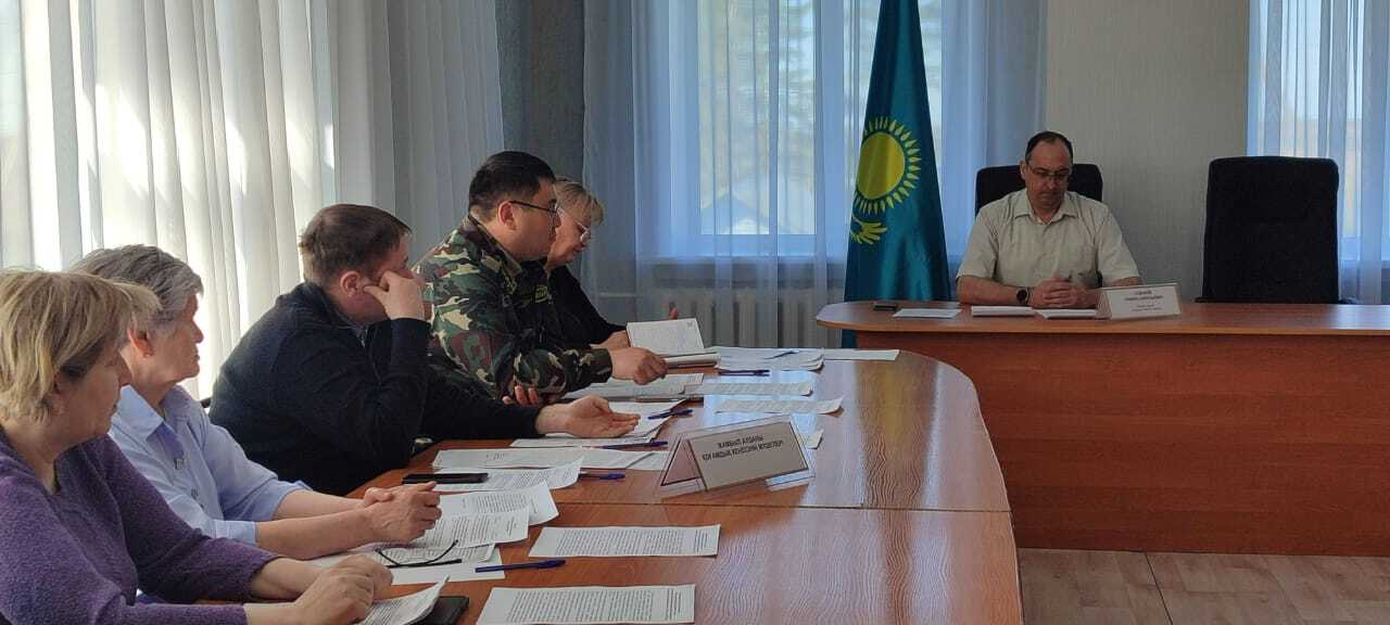 Заседание постоянной комиссий маслихата района по вопросам депутатских полномочий, прав граждан и законности, связи с общественными организациями и средствами массовой информации
