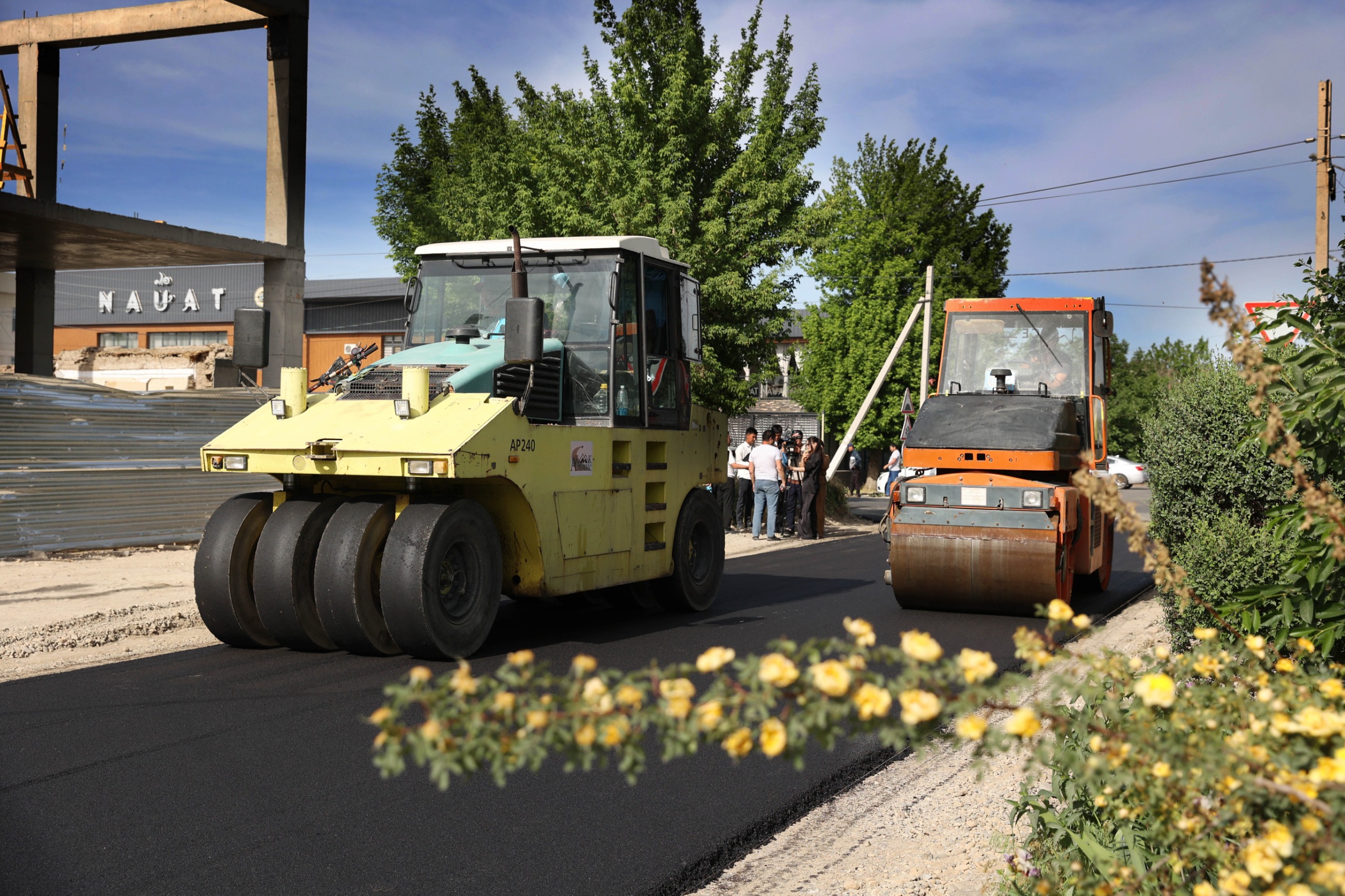 Тараз қаласында жол жөндеу жұмыстары екі есеге дейін артты