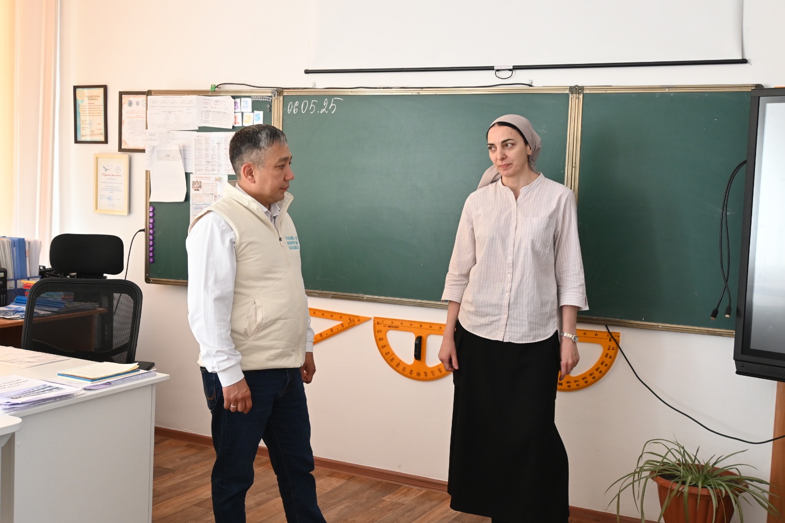 Сандықтау ауданының әкімі әлеуметтік нысандар мен инфрақұрылымның жағдайын тексерді