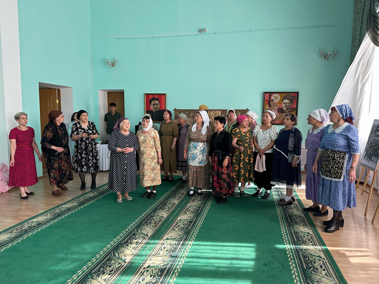 Ұлы Жеңістің 80 жылдығына орай «Мәңгілік тағзым» тақырыбындағы көрме өтті