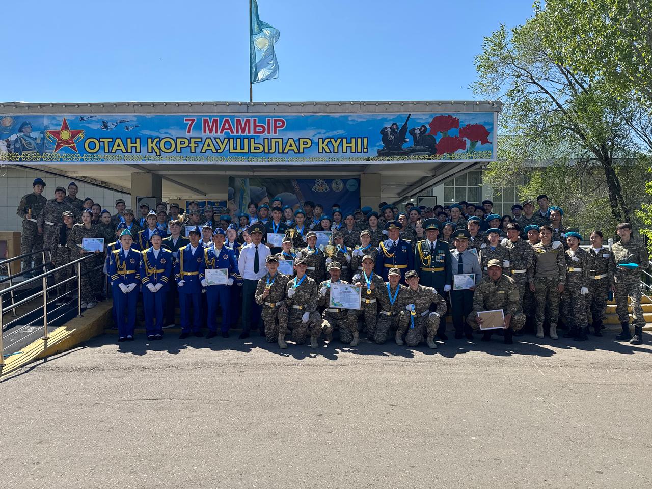 Целиноград ауданында «Жас Ұлан» әскери-патриоттық байқауы өтті