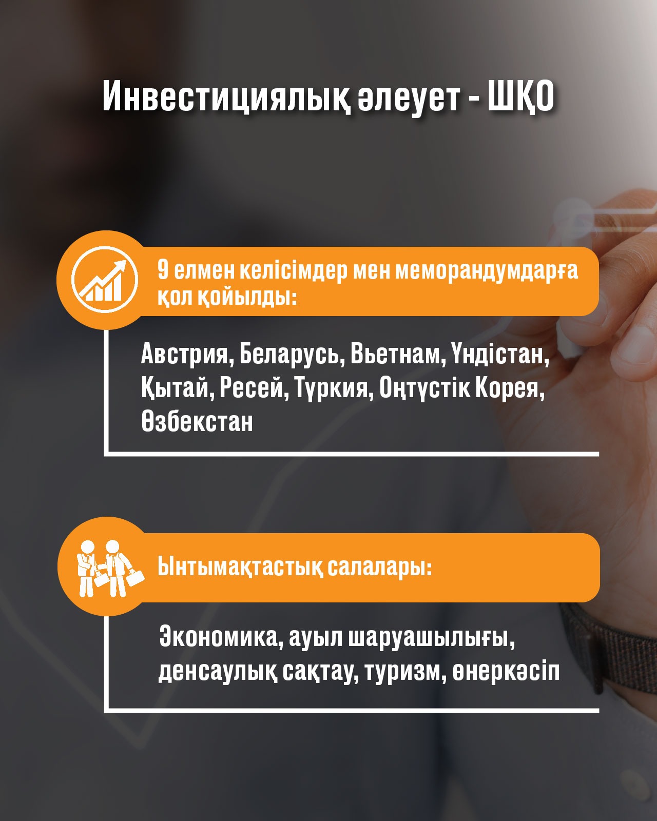 Шығыс Қазақстан халықаралық ынтымақтастықты күшейтіп, инвестициялық әлеуетін арттыруда