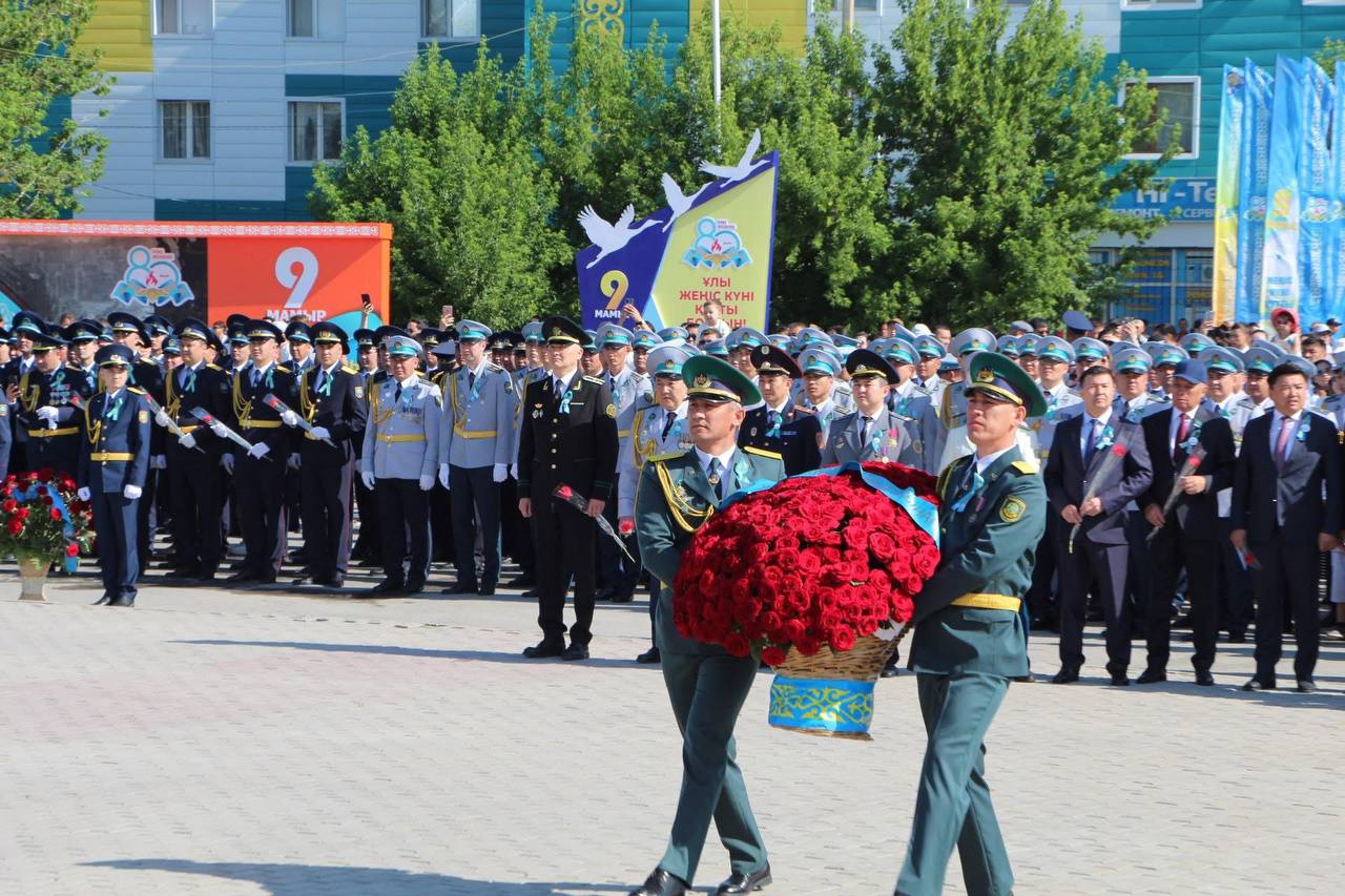 «ТАҒЗЫМ» АЛАҢЫНДА «ҰЛЫ ЖЕҢІС – ҰРПАҚҚА АМАНАТ» АТТЫ САЛТАНАТТЫ ІС-ШАРА ӨТТІ