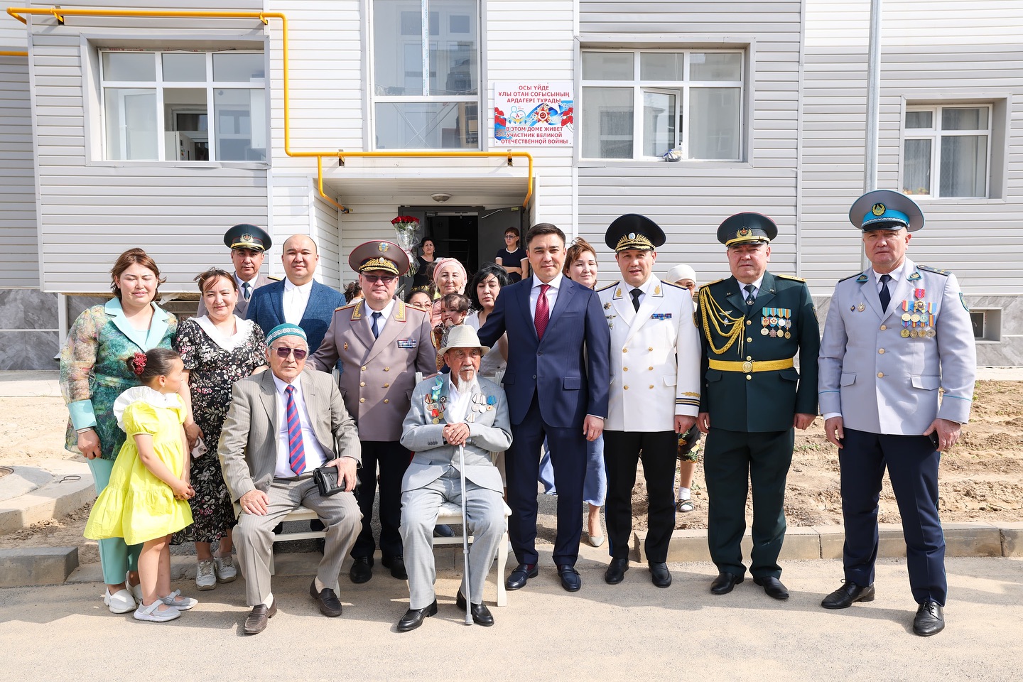 В Шымкенте чествовали ветеранов войны