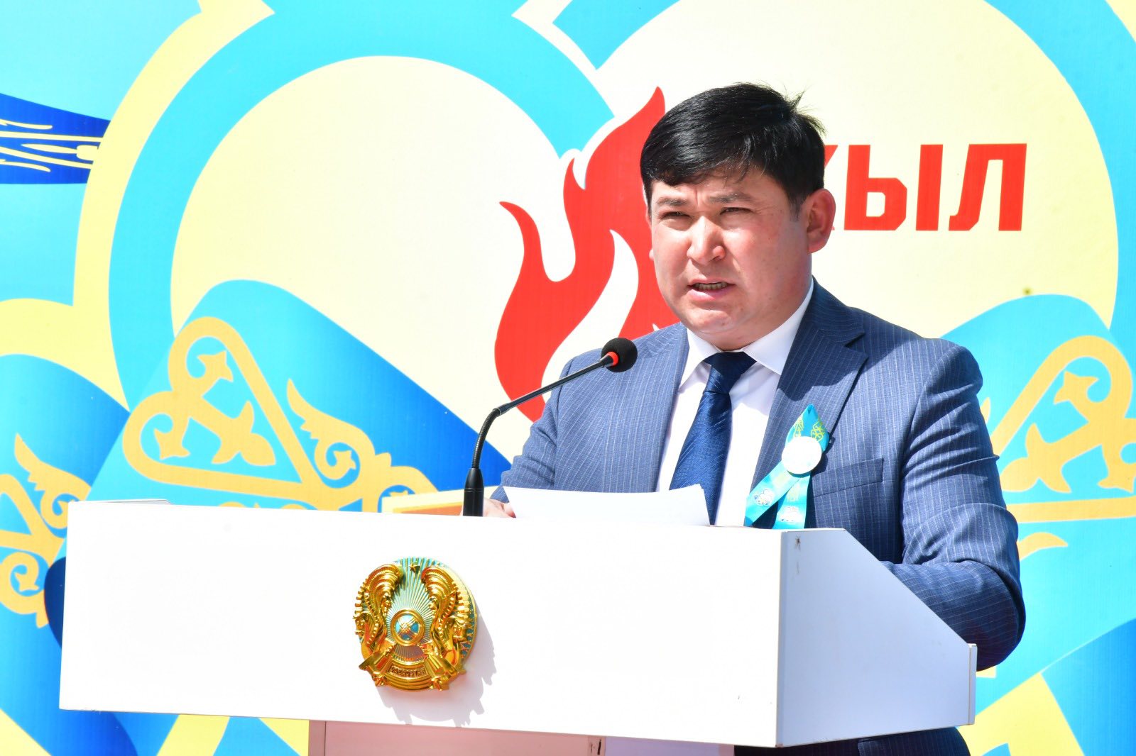 ОТАН ҮШІН ОТ КЕШКЕН БАТЫРЛАР РУХЫНА ТАҒЗЫМ МЕН ҚҰРМЕТ
