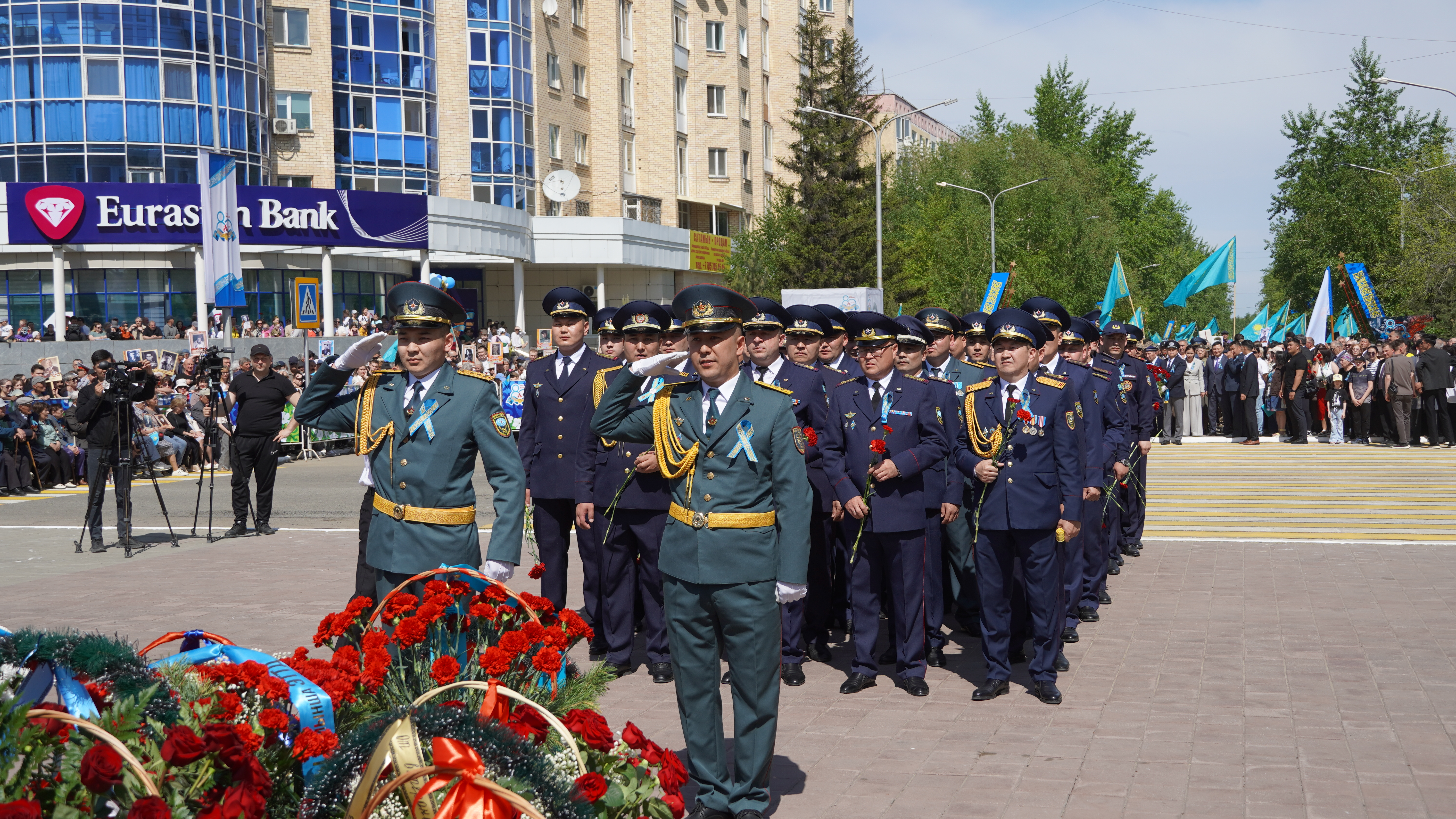 День Победы в Кокшетау