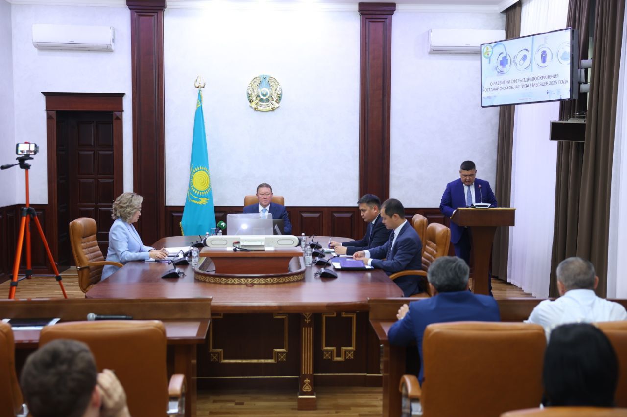 Қостанай облысында денсаулық сақтау ұйымдарының 2025 жылдың 5 айындағы қызметінің қорытындысы шығарылды