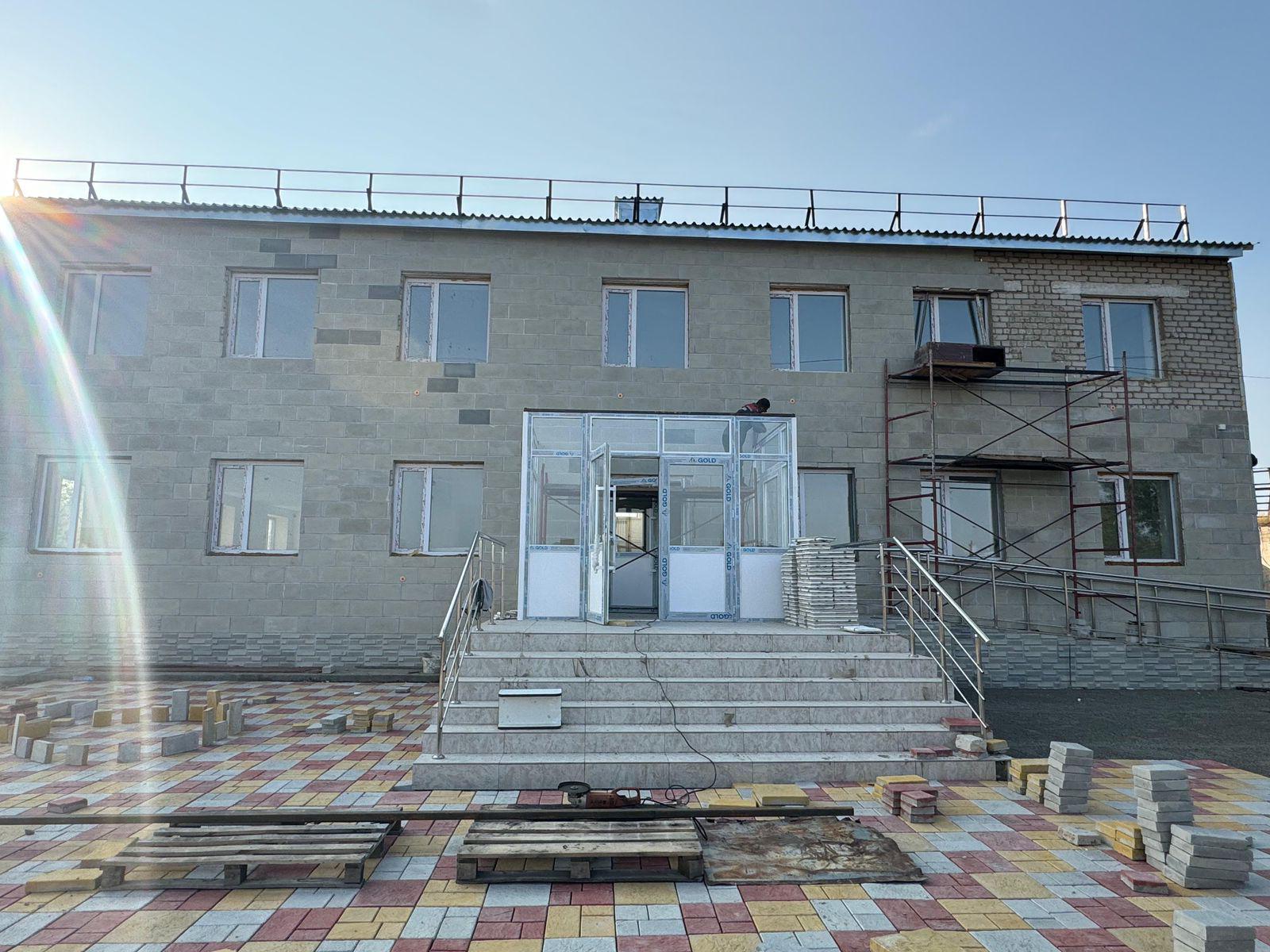 Абай ауданында әлеуметтік қызметтер көрсету орталығы салынып жатыр