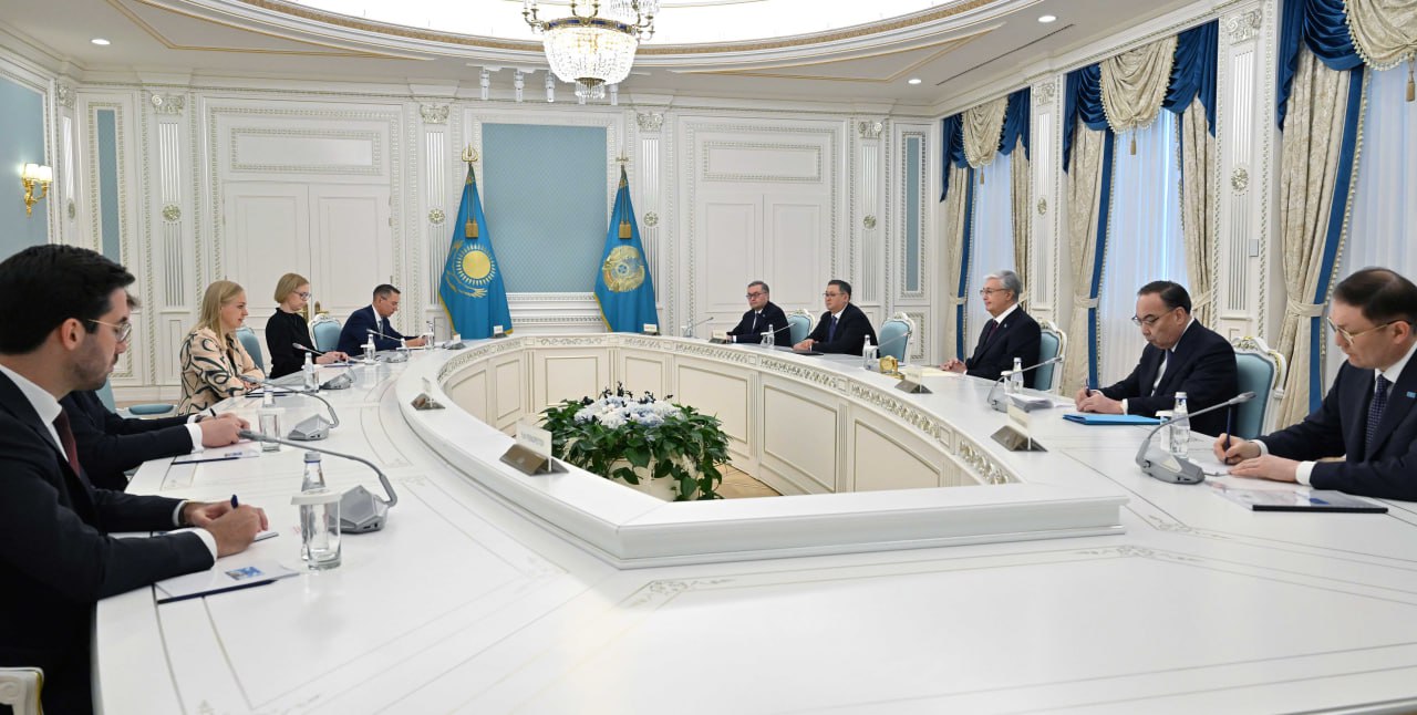 Мемлекет басшысы ЕҚЫҰ-ның іс басындағы төрағасы Элина Валтоненді қабылдады