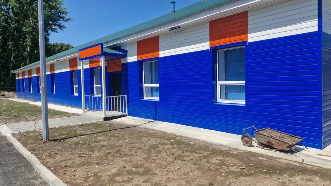 Верхнеберезовский ауылында ауылдық амбулаторияның құрылысы аяқталуда