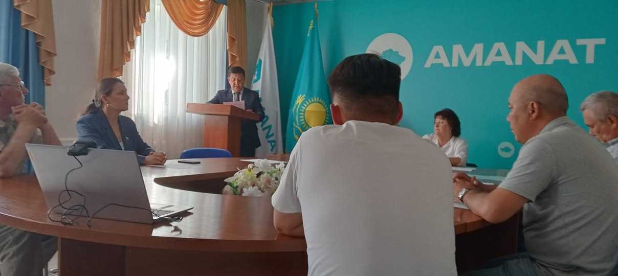 Қоғамдық кеңестің отырысы өтті