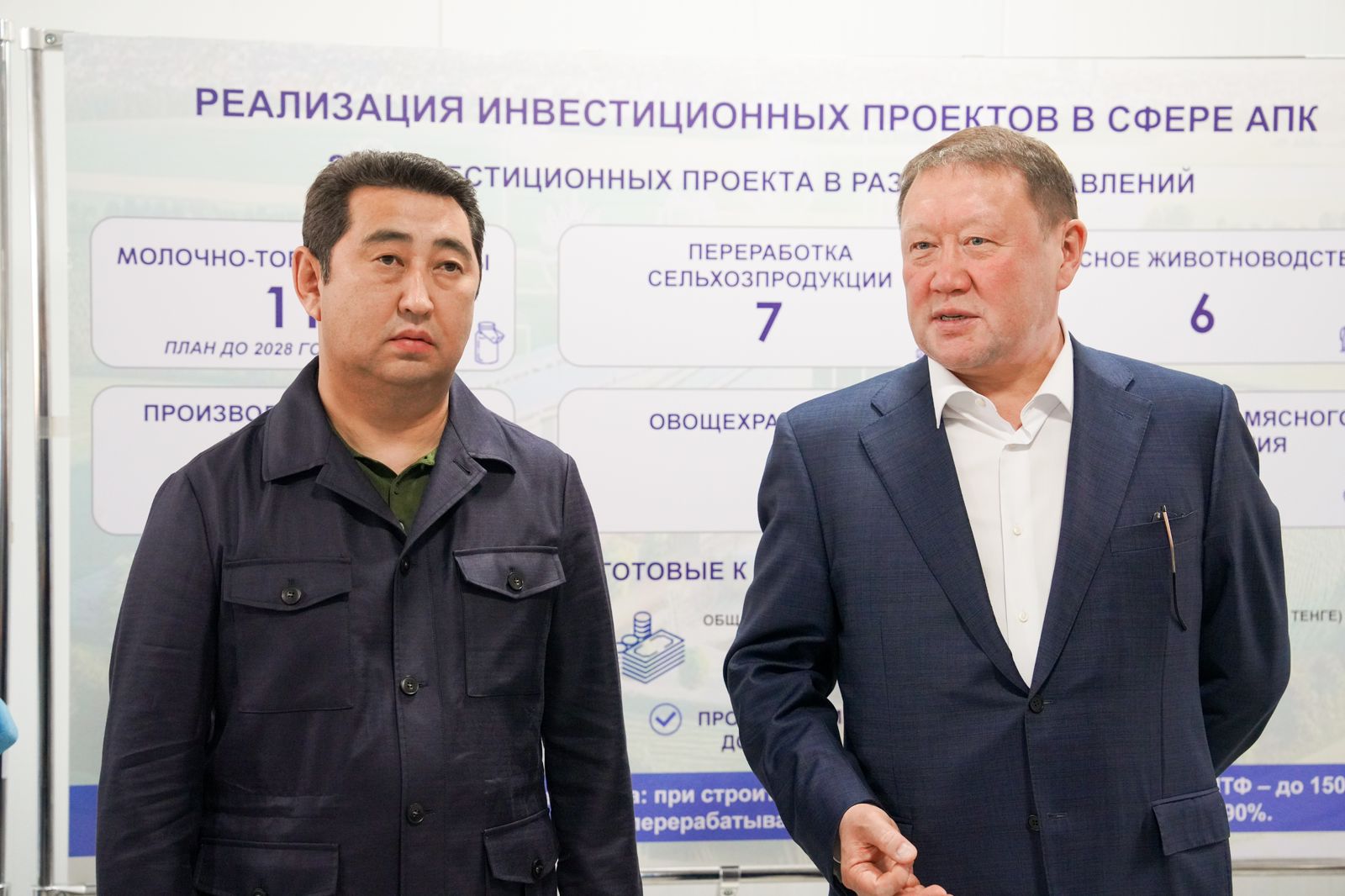 Министр сельского хозяйства РК Айдарбек Сапаров посетил Костанайскую область с рабочей поездкой