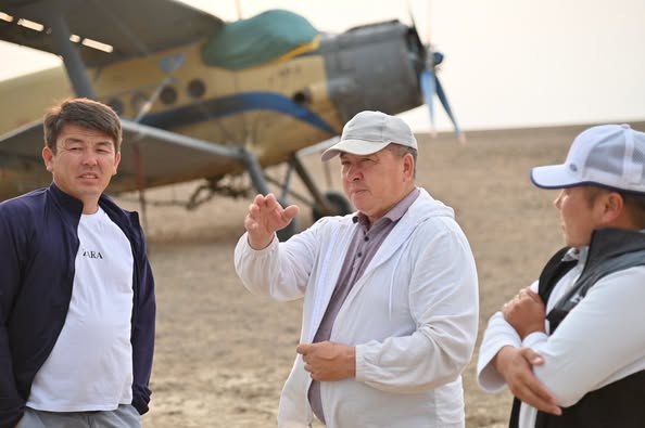 АУДАНДА ШЕГІРТКЕГЕ ҚАРСЫ КҮРЕС ЖҰМЫСТАРЫ АЯҚТАЛДЫ