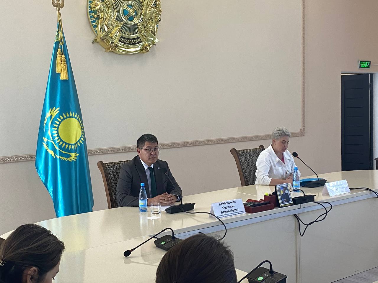 Қарағанды облысы бойынша Президент жанындағы Мемлекеттік басқару академиясы филиалы директорының кездесуі