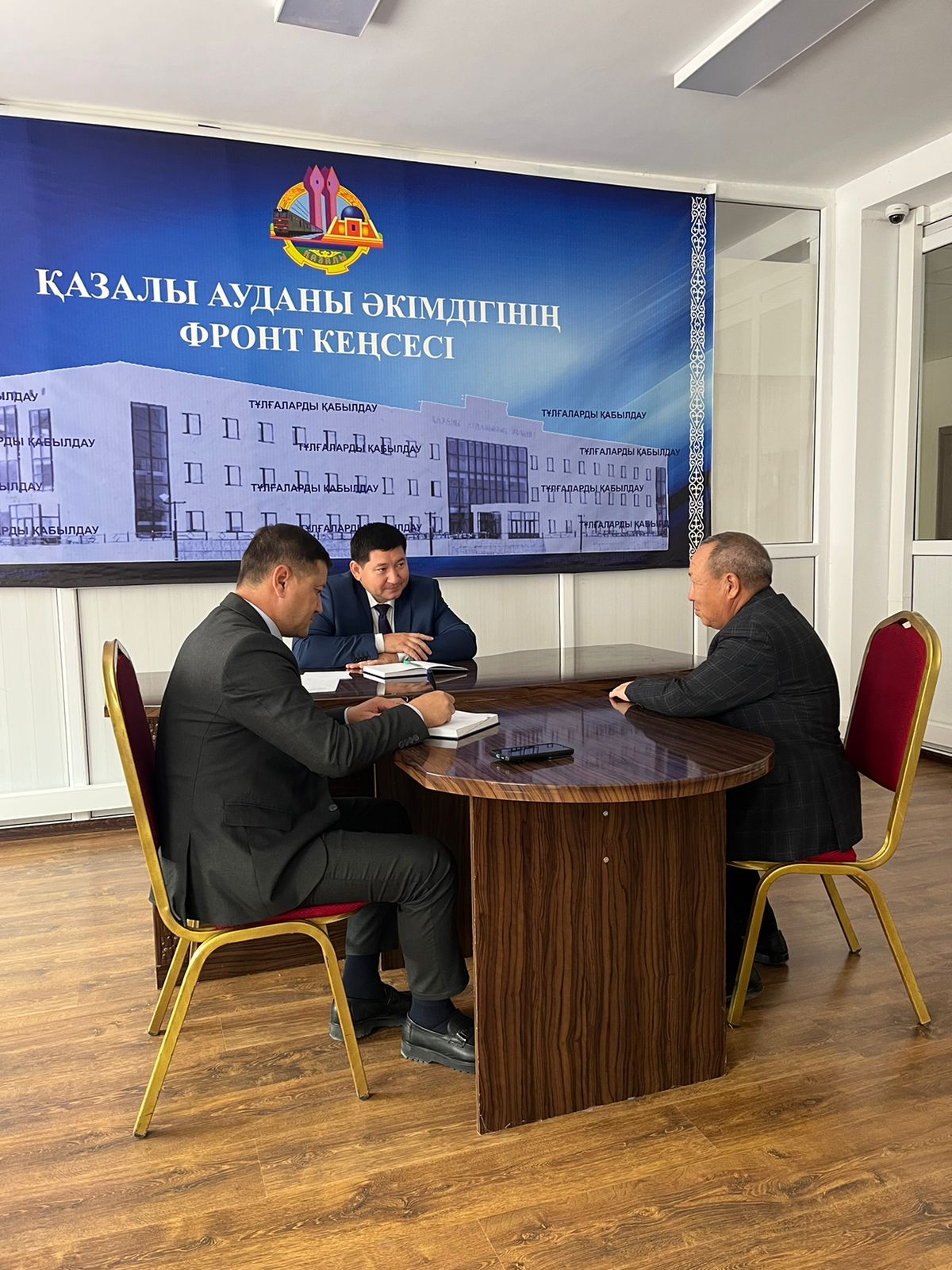ҚАЗАЛЫ АУДАНЫНДА ЖЕКЕ ҚАБЫЛДАУ ӨТТІ