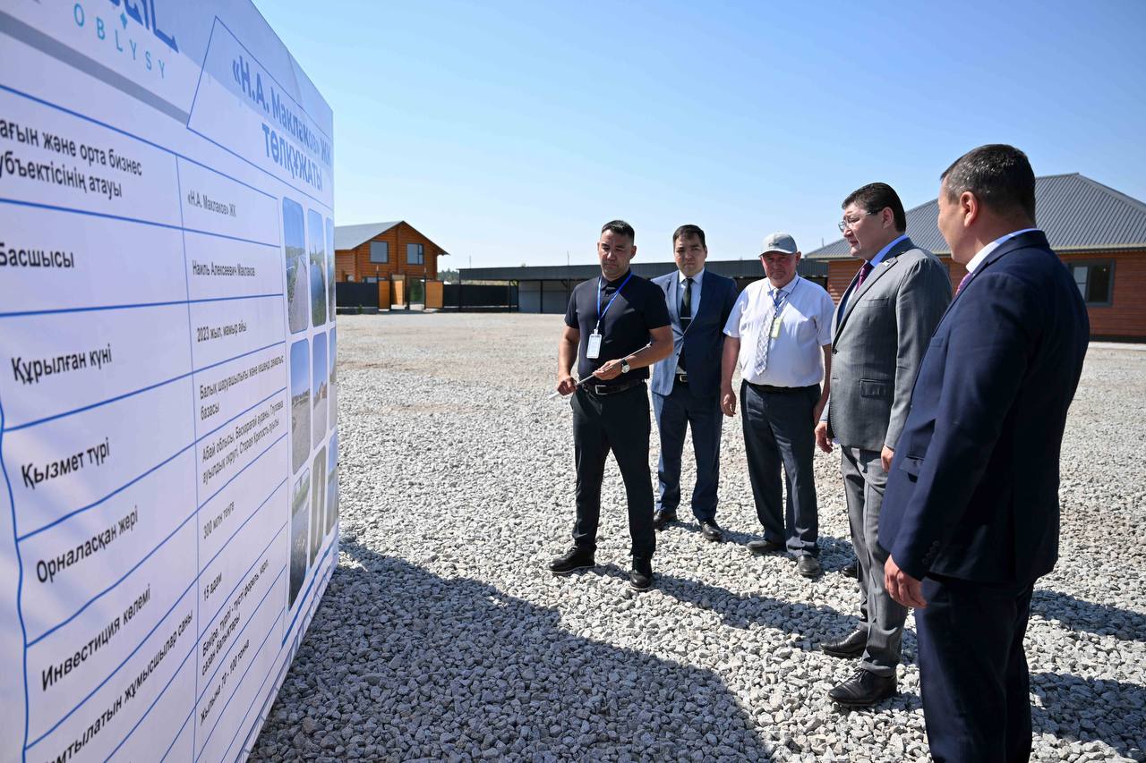 Облыс әкімі Бесқарағай ауданының туризм саласындағы жаңа жобалармен танысты