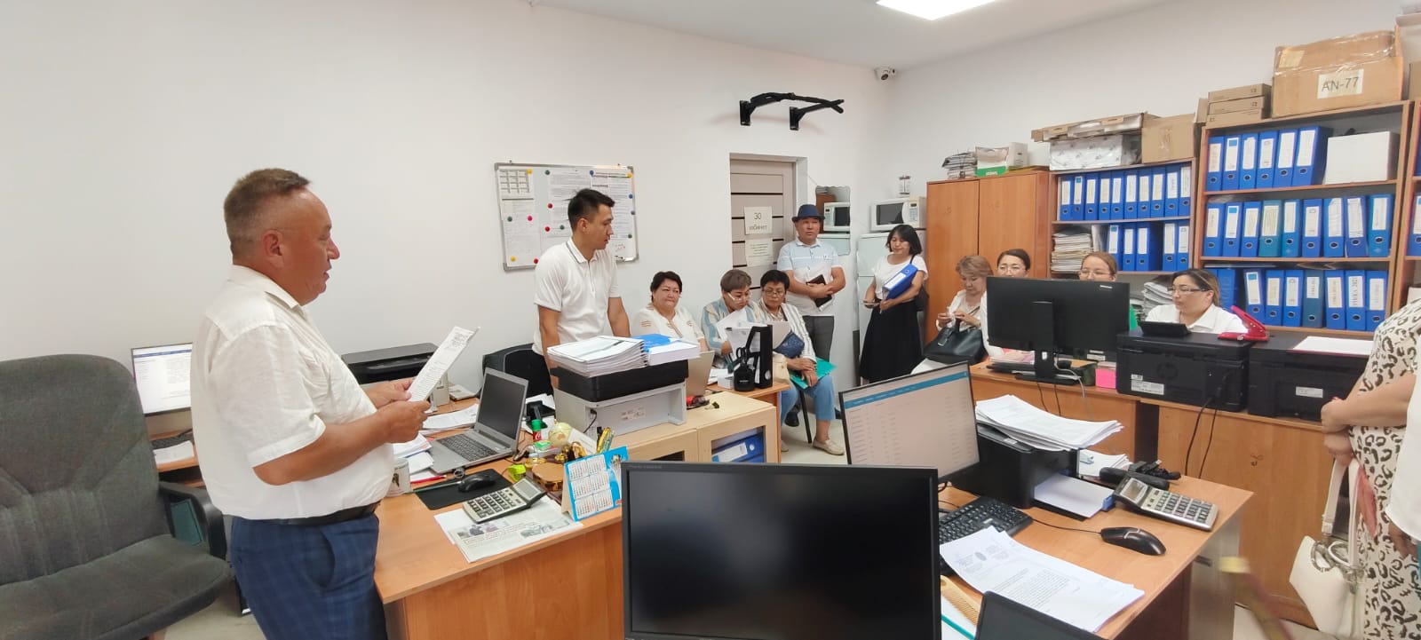 Ағымдағы жылдың 11 маусымында семинар кеңес өткізілді.