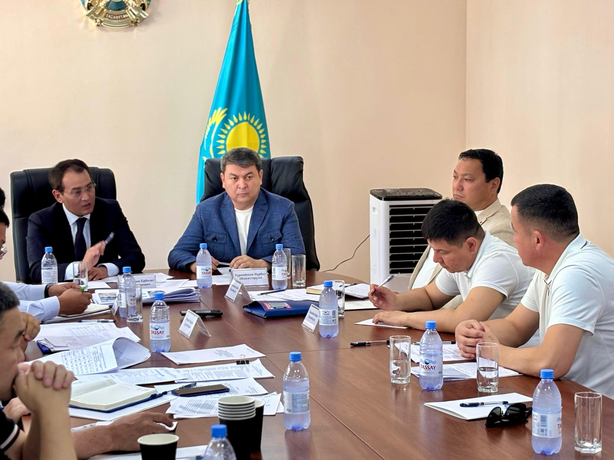 СУ РЕСУРСТАРЫ ЖӘНЕ ИРРИГАЦИЯ ВИЦЕ-МИНИСТРІ ТҮРКІСТАН ОБЛЫСЫНА ЖҰМЫС САПАРЫМЕН КЕЛДІ