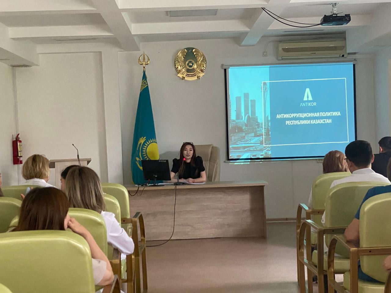 «Заң мен тәртіп» идеологиясы шеңберінде медицина қызметкерлеріне арналған сыбайлас жемқорлыққа қарсы семинар